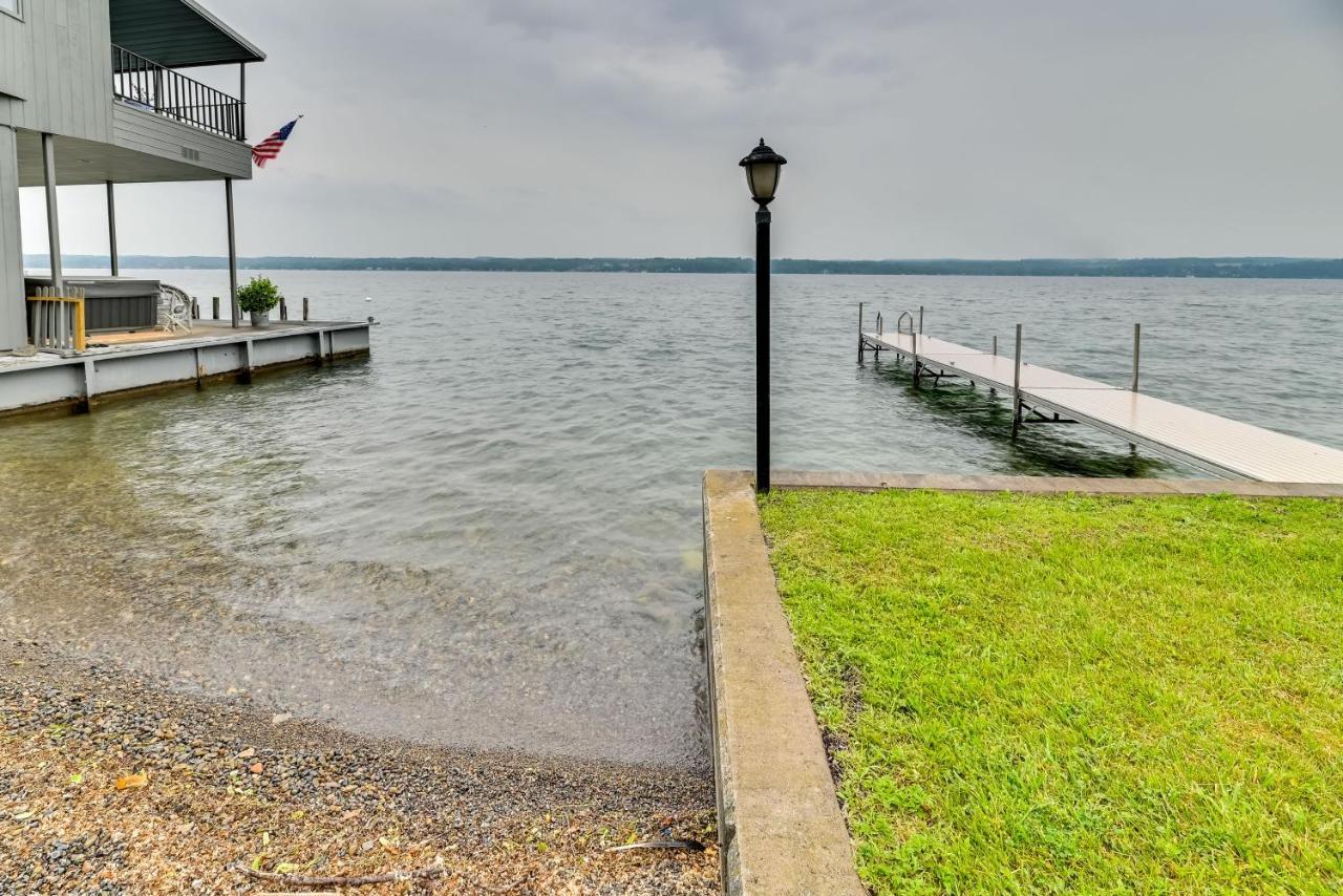 Lakefront Canandaigua Home With Dock And Kayak! Dış mekan fotoğraf