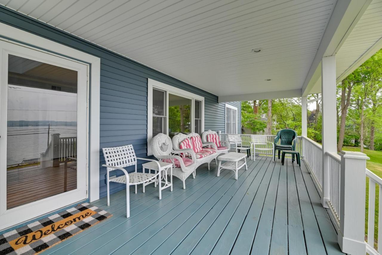 Lakefront Canandaigua Home With Dock And Kayak! Dış mekan fotoğraf